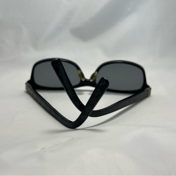 Gucci Black Rectangle Eyeglasses with Case - Frames Only - Picture 2 of 14